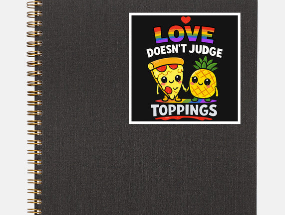 Love Doesn't Judge Topping