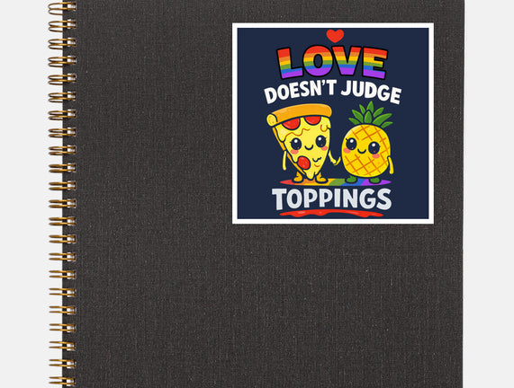 Love Doesn't Judge Topping