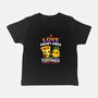 Love Doesn't Judge Topping-Baby-Basic-Tee-fanfabio