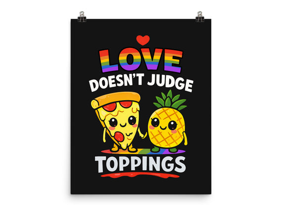 Love Doesn't Judge Topping