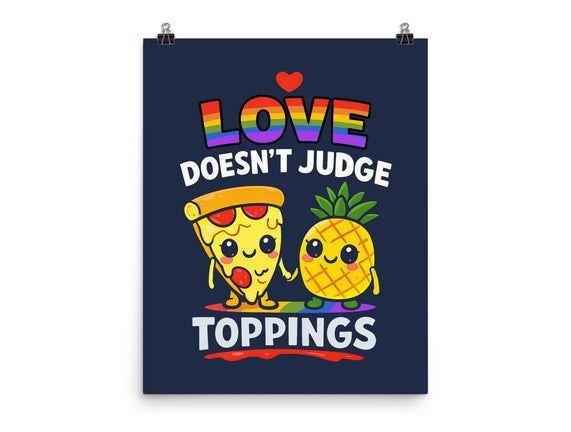 Love Doesn't Judge Topping