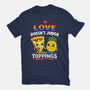 Love Doesn't Judge Topping-Womens-Basic-Tee-fanfabio