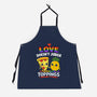 Love Doesn't Judge Topping-Unisex-Kitchen-Apron-fanfabio