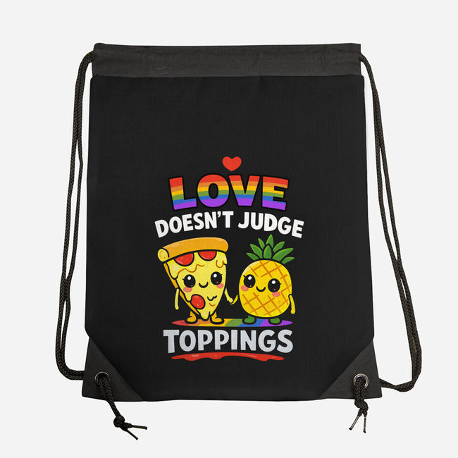 Love Doesn't Judge Topping-None-Drawstring-Bag-fanfabio
