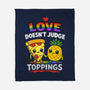 Love Doesn't Judge Topping-None-Fleece-Blanket-fanfabio