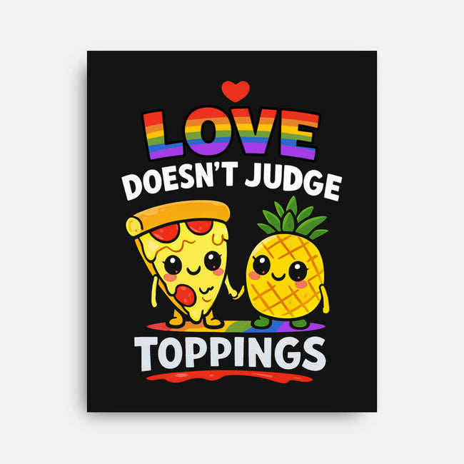 Love Doesn't Judge Topping-None-Stretched-Canvas-fanfabio