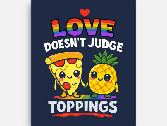 Love Doesn't Judge Topping