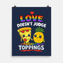 Love Doesn't Judge Topping-None-Matte-Poster-fanfabio