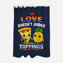 Love Doesn't Judge Topping-None-Polyester-Shower Curtain-fanfabio
