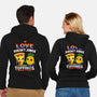 Love Doesn't Judge Topping-Unisex-Zip-Up-Sweatshirt-fanfabio