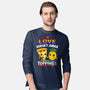 Love Doesn't Judge Topping-Mens-Long Sleeved-Tee-fanfabio