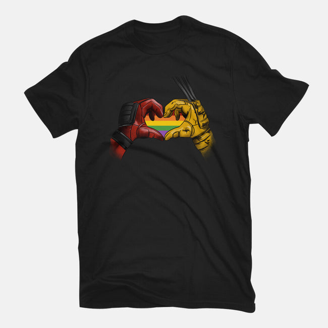 Mutant Love Rainbow-Youth-Basic-Tee-fanfabio