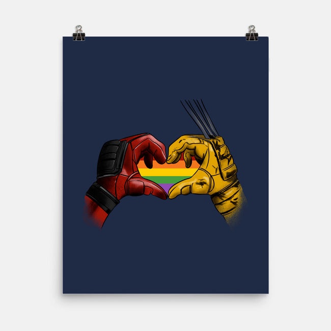 Mutant Love Rainbow-None-Matte-Poster-fanfabio