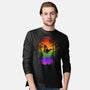 Pride Butterfly-Mens-Long Sleeved-Tee-fanfabio