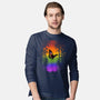 Pride Butterfly-Mens-Long Sleeved-Tee-fanfabio