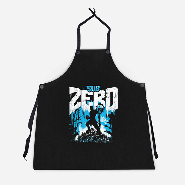 Zero Slayer-Unisex-Kitchen-Apron-rocketman_art
