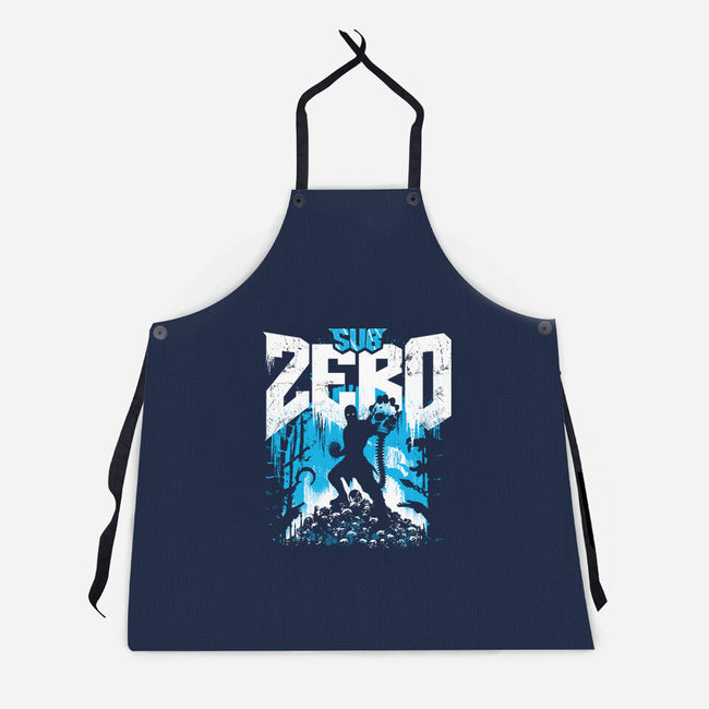 Zero Slayer-Unisex-Kitchen-Apron-rocketman_art