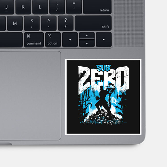 Zero Slayer-None-Glossy-Sticker-rocketman_art