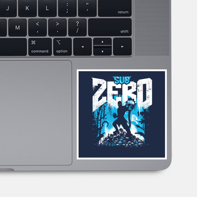Zero Slayer-None-Glossy-Sticker-rocketman_art