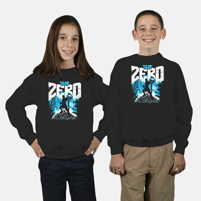 Zero Slayer-Youth-Crew Neck-Sweatshirt-rocketman_art