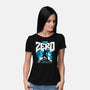 Zero Slayer-Womens-Basic-Tee-rocketman_art