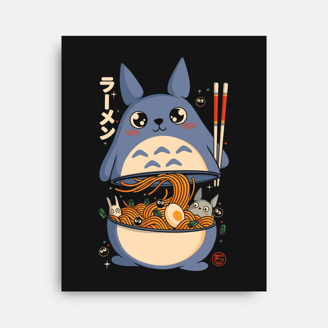 My Neighbor Ramen-None-Stretched-Canvas-Eoli Studio