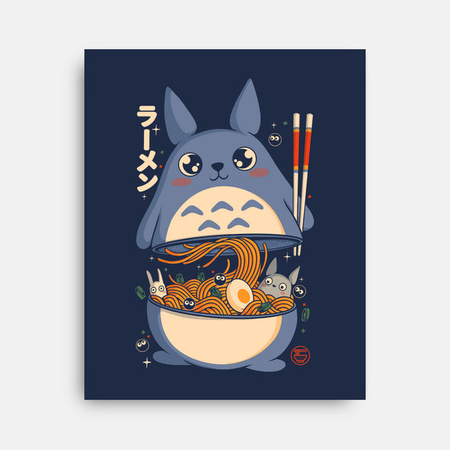 My Neighbor Ramen-None-Stretched-Canvas-Eoli Studio