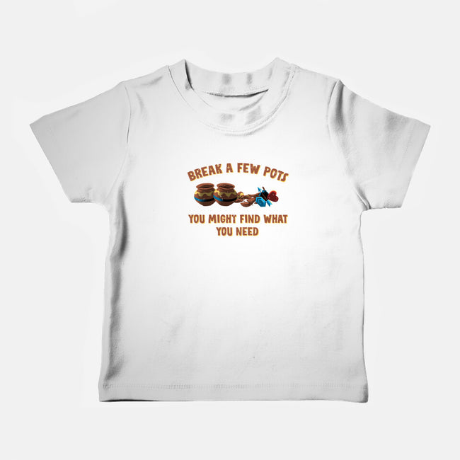 Break A Few Pots-Baby-Basic-Tee-rmatix