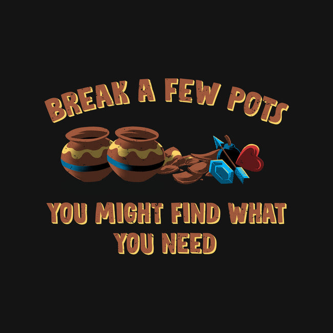 Break A Few Pots-Womens-V-Neck-Tee-rmatix