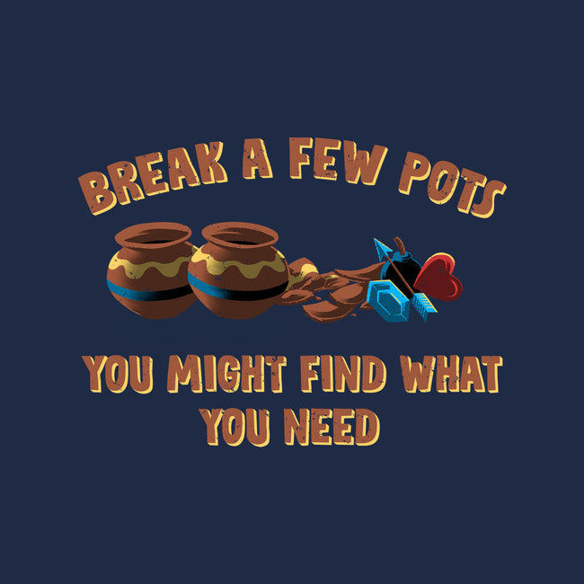 Break A Few Pots-Womens-V-Neck-Tee-rmatix