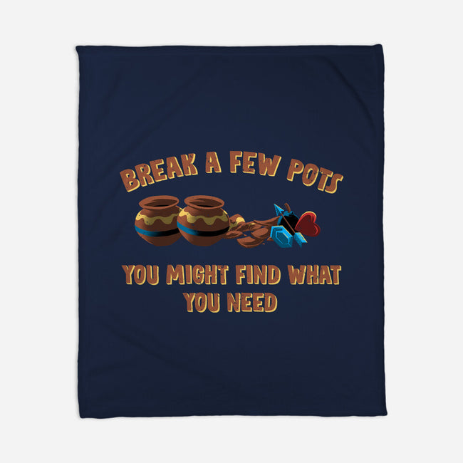 Break A Few Pots-None-Fleece-Blanket-rmatix