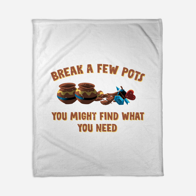 Break A Few Pots-None-Fleece-Blanket-rmatix