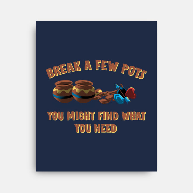 Break A Few Pots-None-Stretched-Canvas-rmatix