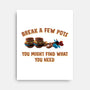 Break A Few Pots-None-Stretched-Canvas-rmatix