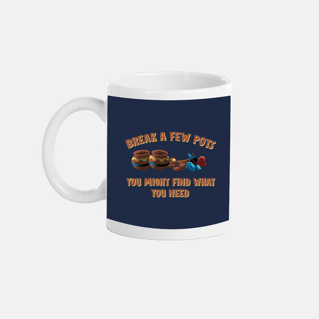 Break A Few Pots-None-Mug-Drinkware-rmatix