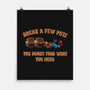 Break A Few Pots-None-Matte-Poster-rmatix