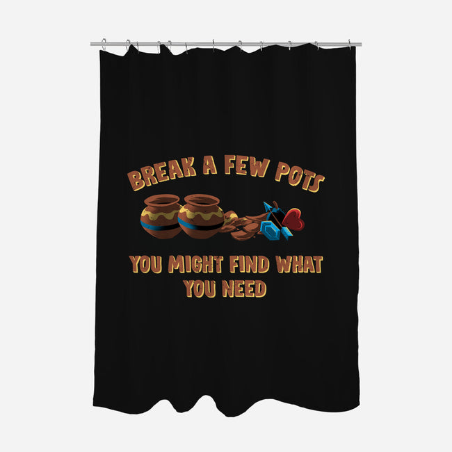 Break A Few Pots-None-Polyester-Shower Curtain-rmatix