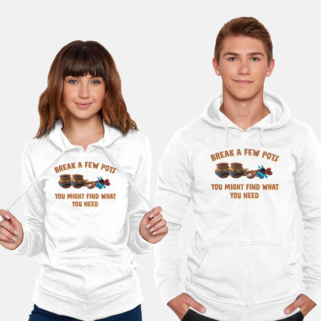 Break A Few Pots-Unisex-Pullover-Sweatshirt-rmatix