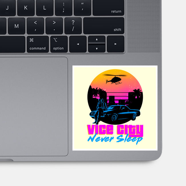 Never Sleep-None-Glossy-Sticker-rmatix