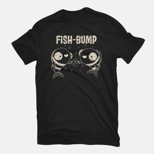 Fish Bump-Unisex-Basic-Tee-turborat14