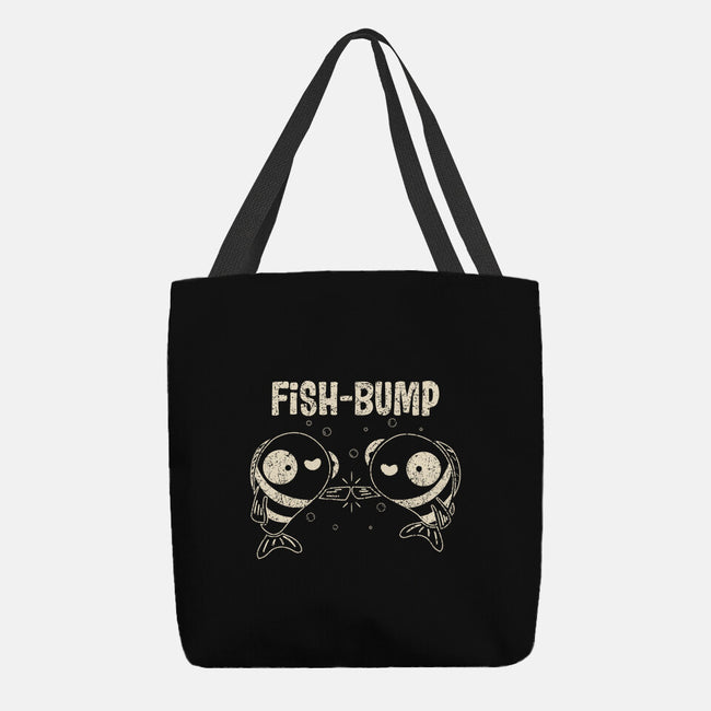 Fish Bump-None-Basic Tote-Bag-turborat14