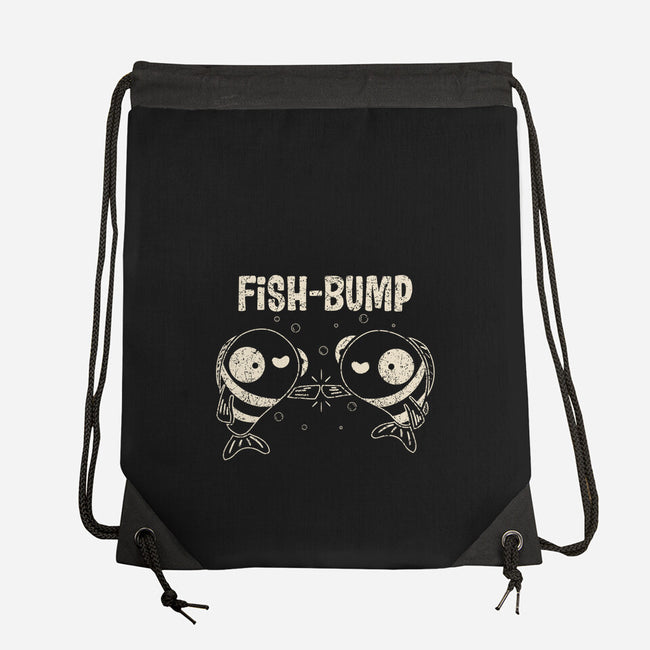 Fish Bump-None-Drawstring-Bag-turborat14