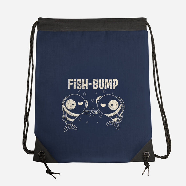Fish Bump-None-Drawstring-Bag-turborat14