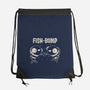 Fish Bump-None-Drawstring-Bag-turborat14