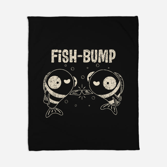 Fish Bump-None-Fleece-Blanket-turborat14