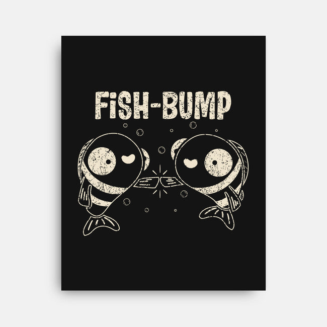 Fish Bump-None-Stretched-Canvas-turborat14