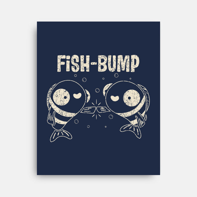 Fish Bump-None-Stretched-Canvas-turborat14
