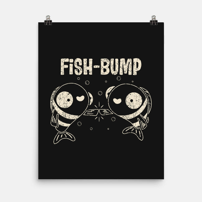 Fish Bump-None-Matte-Poster-turborat14