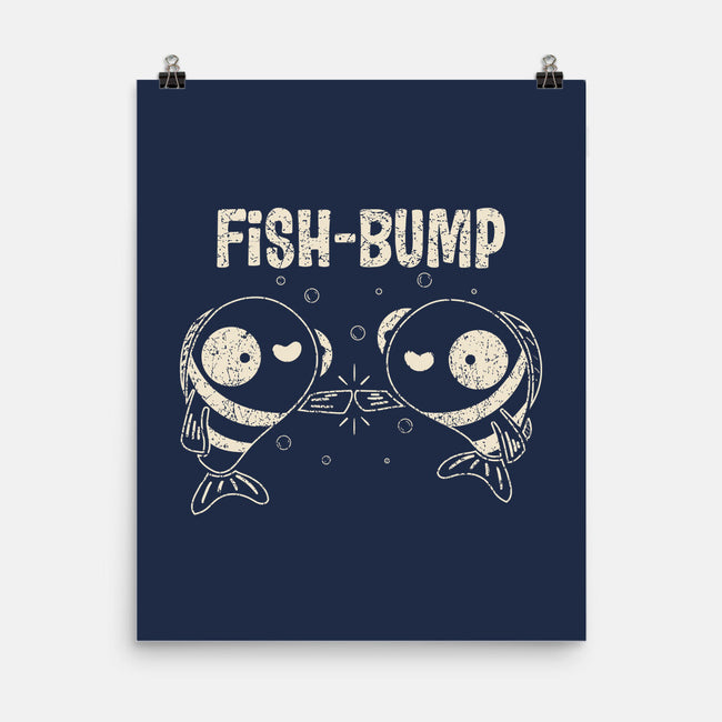 Fish Bump-None-Matte-Poster-turborat14