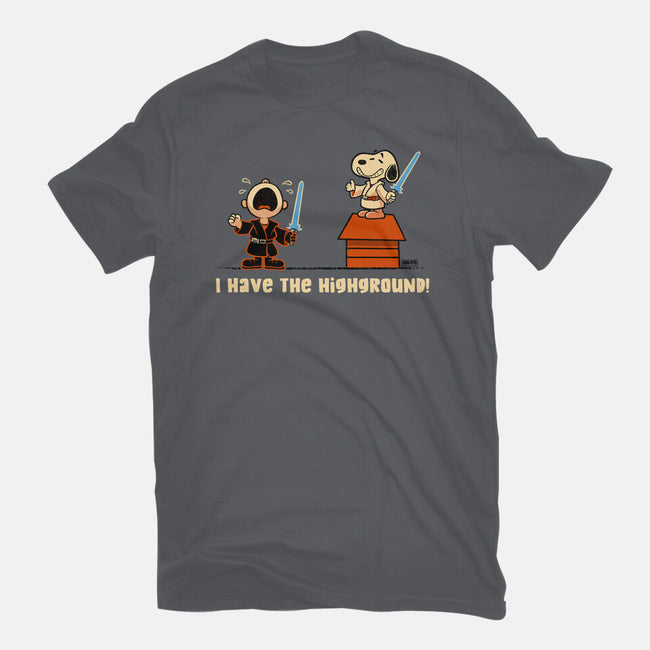 I Have The Highground-Womens-Basic-Tee-worlddominationforcats